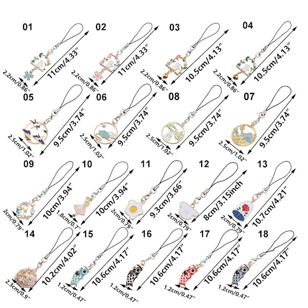Phone case Pendant Mini 9 9 9