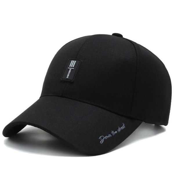 Qucik Dry Baseball Caps Golf Cap MUSTA black