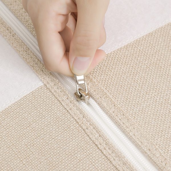 Set Säilytyslaatikko Taitettava vuodevaatteiden organizer BEIGE beige