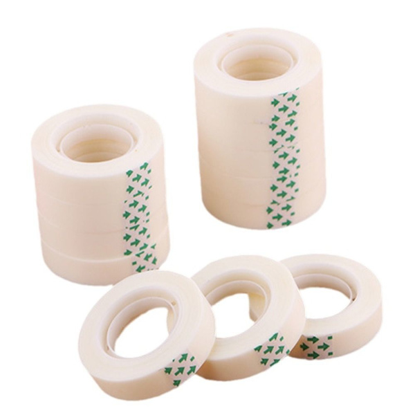 6 st Transparent Tape Osynlig Tape Clear Tape