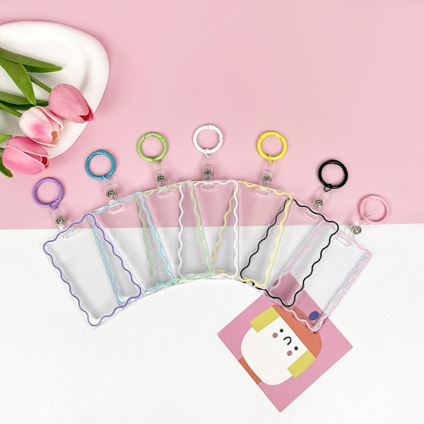 Kpop Fotokort Holder Idol Kort Holder PINK pink