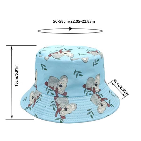Sommar Bucket Hat Cap VIT White