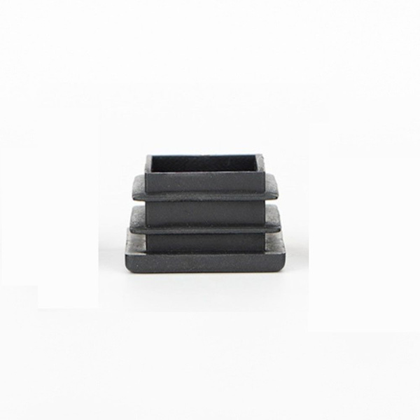 50 stk Square Pipe Tube Cap Plast Tubing End Cap Gjerdestolpe 50pcs