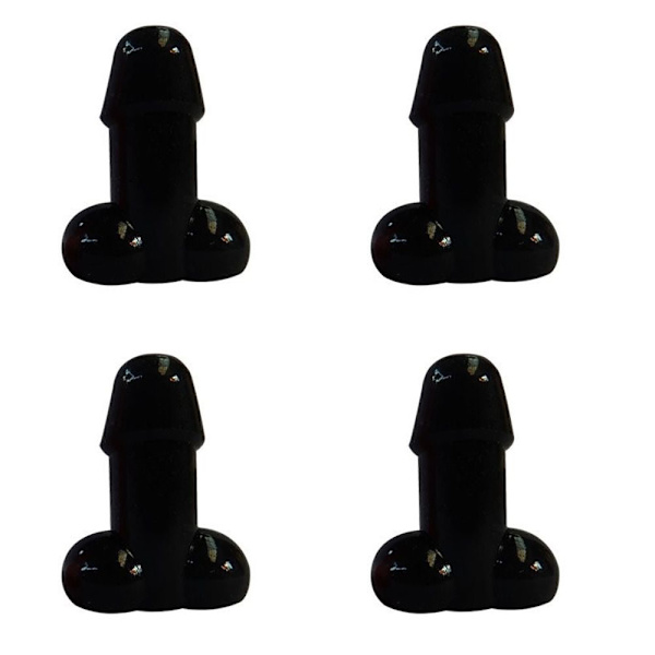 Dækventilkapper Dækventilstamme SORT black