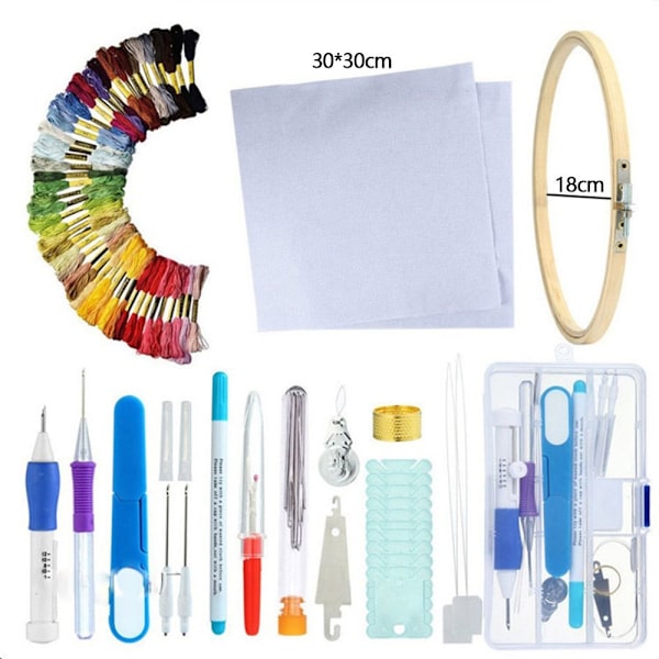Punch Needle Tool Kit -kirjontaompeleet 3 3 3