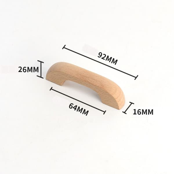 Møbel Pull Tommelhåndtak RUND 128MM RUND 128MM Round 128mm