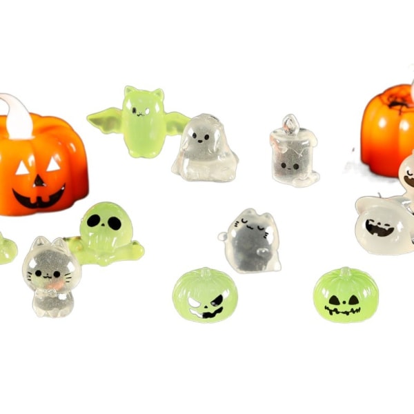 12 kpl Halloween pieniä koristeita Halloween mikromaisemia 0f54 | Fyndiq