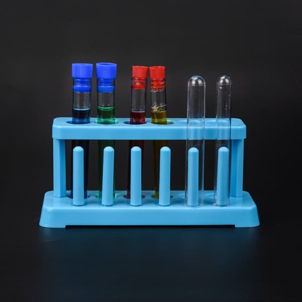Plast testrørstativ Centrifugerørholder Labrørsstativ