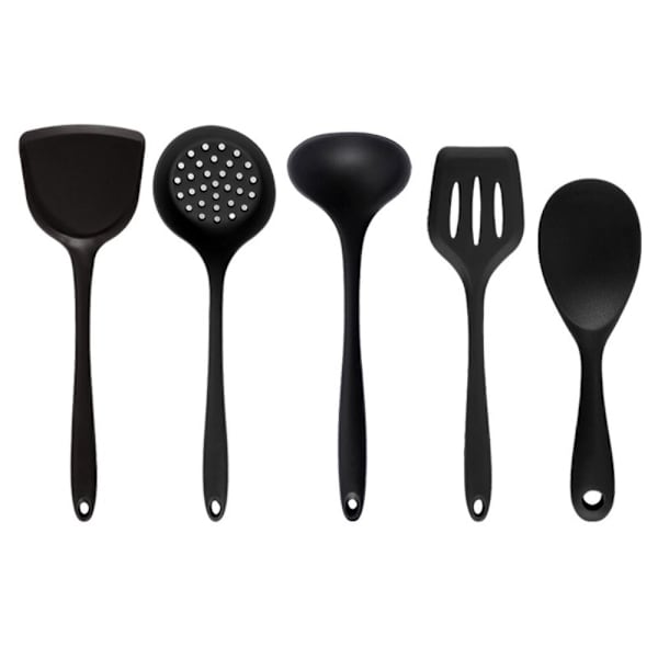 5kpl/ set Keittiövälineetsetti Set MUSTA Black