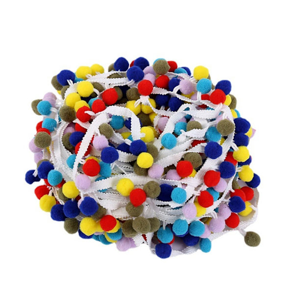 Pom Pom Trim Syning Frynse Trim Pom Pom Fringe Trim