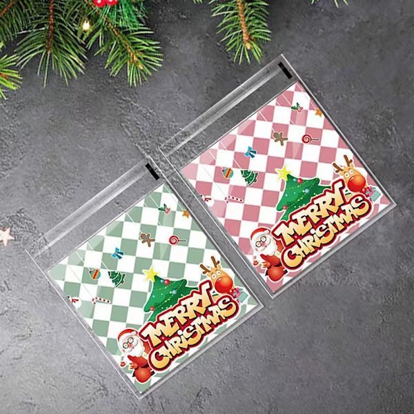 100 kpl Joulukarkkilaukku Set SET A Set A