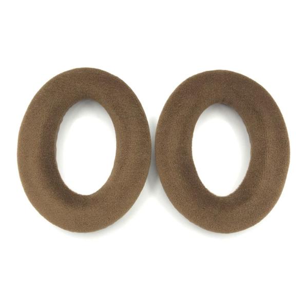 1 par øreputer ørepute SVART FROSTET LÆR FROSTET LÆR Black Frosted Leather-Frosted Leather