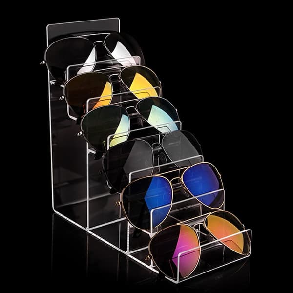 Clear Display Risers Pungholder Stand Håndtaske Pung Display