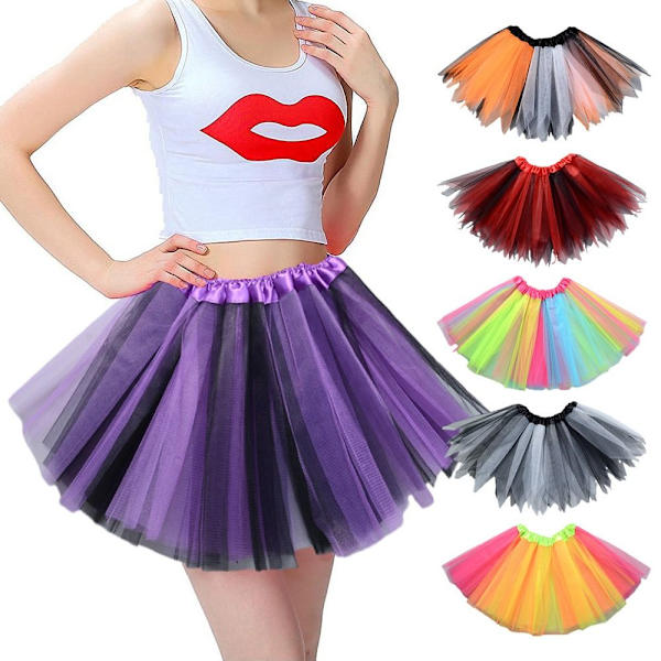 Tutu Skirt Dance Pettiskirt 4 4 4