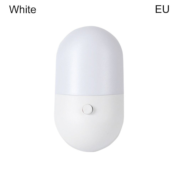 Led Night Light Plug In Energisparande VIT EU EU white EU-EU