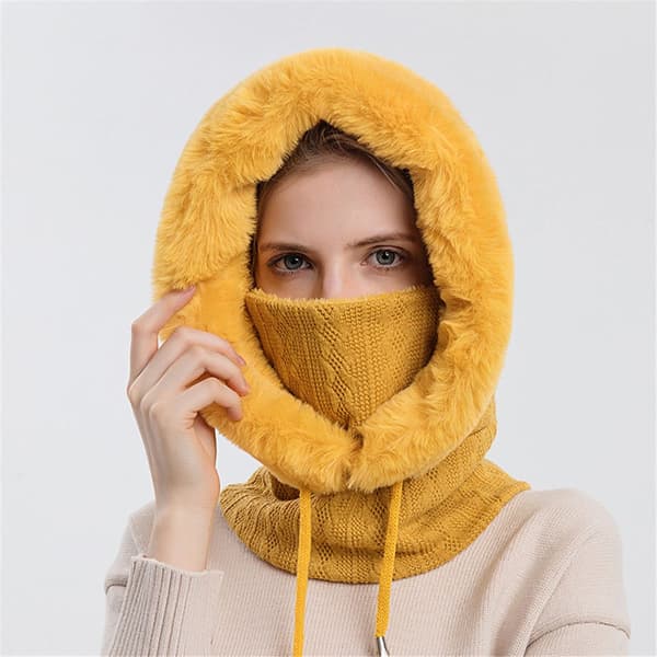 Mössa Stickad Cap BEIGE Beige