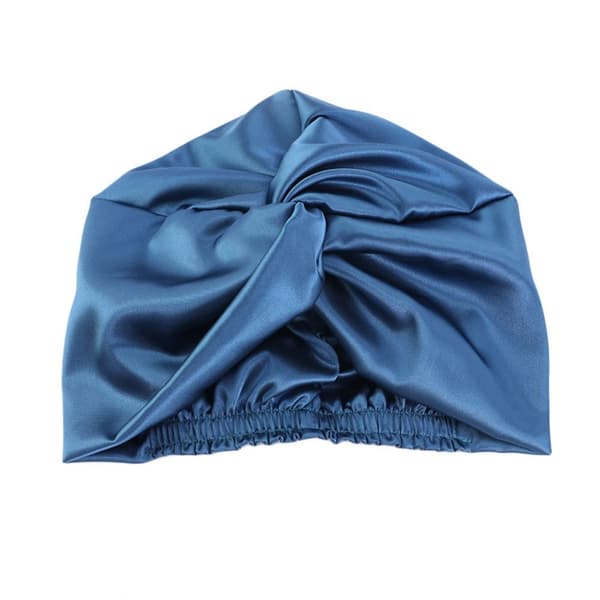Langhårhatt Sovehette SAPPIRBLÅ sapphire blue