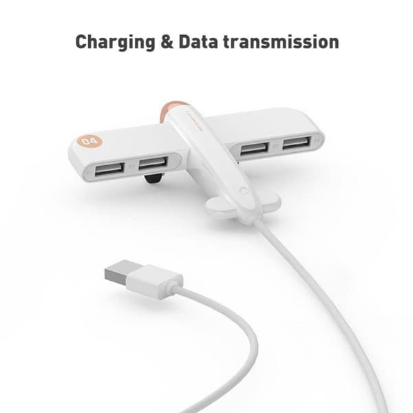 USB Hub USB Splitter ROSA pink