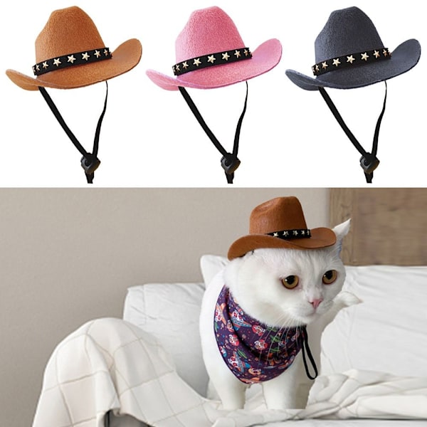 Pet Hat Dogs Lippalakit MUSTA black