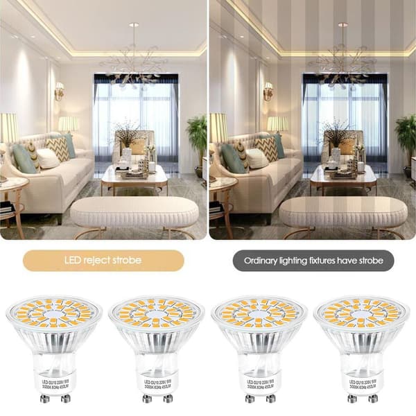 LED lyspærer Halogenpære HVIT HVIT White