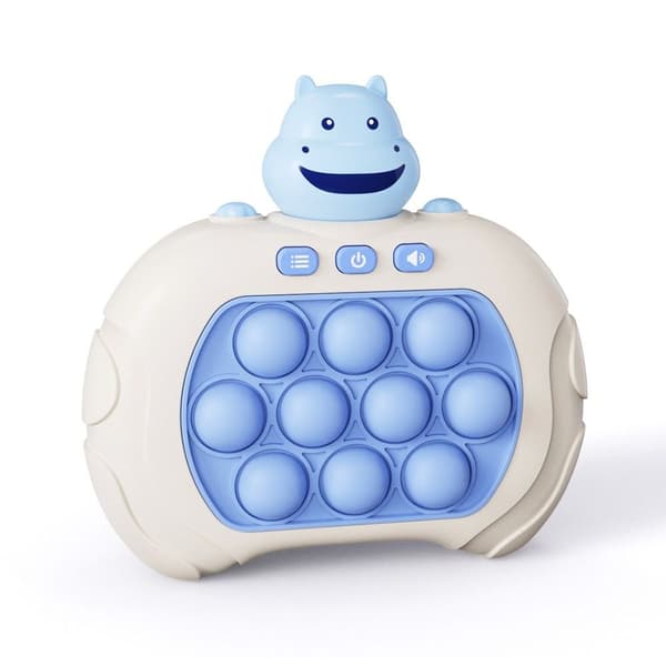 Pop Light Fidget Spel Snabb Tryck Bubbel Spel Handtag Leksaker 6 6