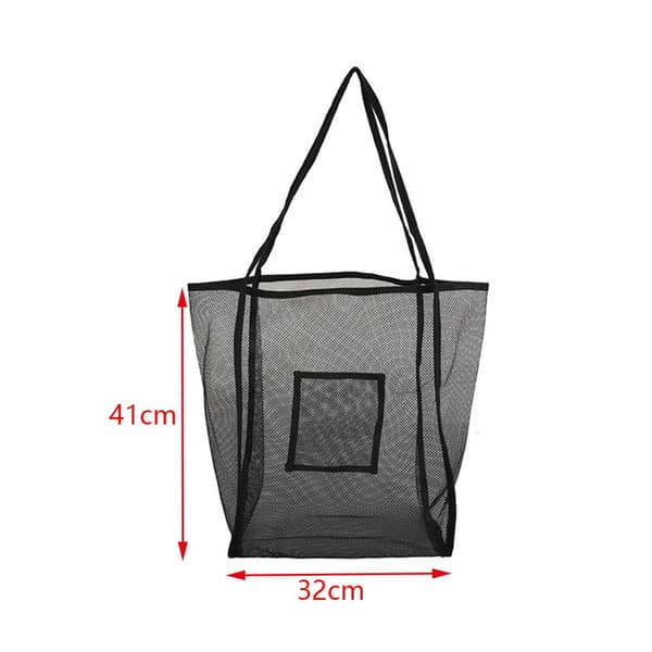 Mesh Beach Bag Strandväska BLÅ blue