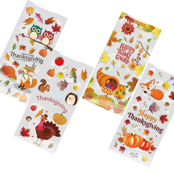 50/100 st Thanksgiving-godispåsar Godispåse A A A