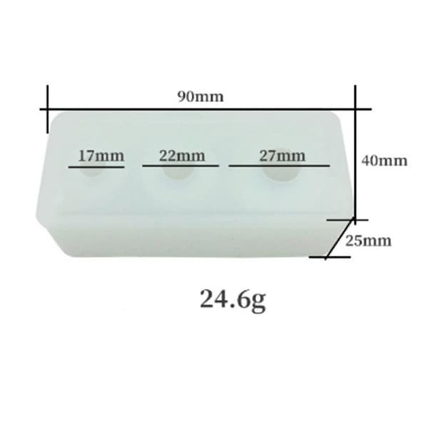 3 kpl Small Sphere molds molds