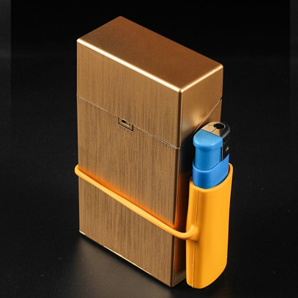 Lighter Holder Silikone Cover GUL yellow