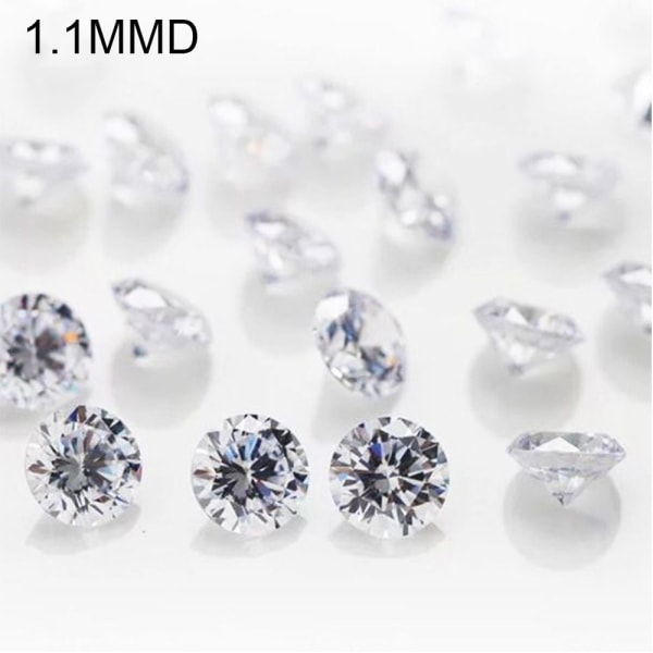 Aito Moissanite Diamond Mossanite Loose Stone 1.1MMD 1.1MMD 1.1mmD