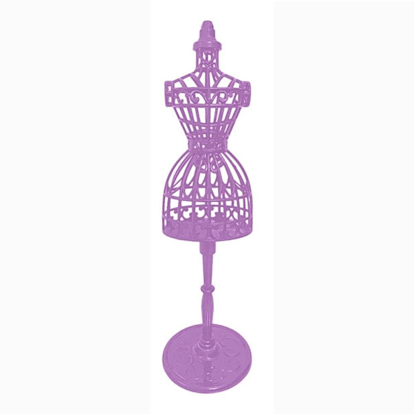 Dock Display Hållare Klänning Kläder Skyltdocka LILA purple