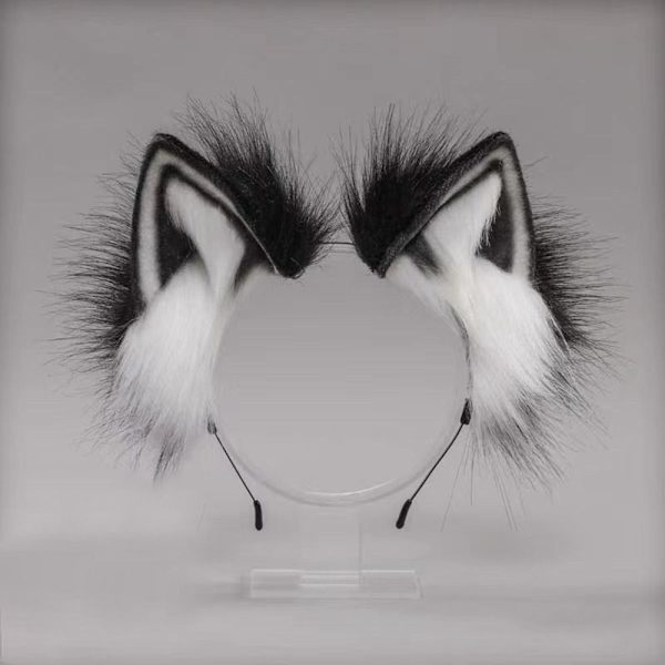 Cat Ear Pannband Cosplay Huvudbonader FÄRG 2 FÄRG 2 Color 2