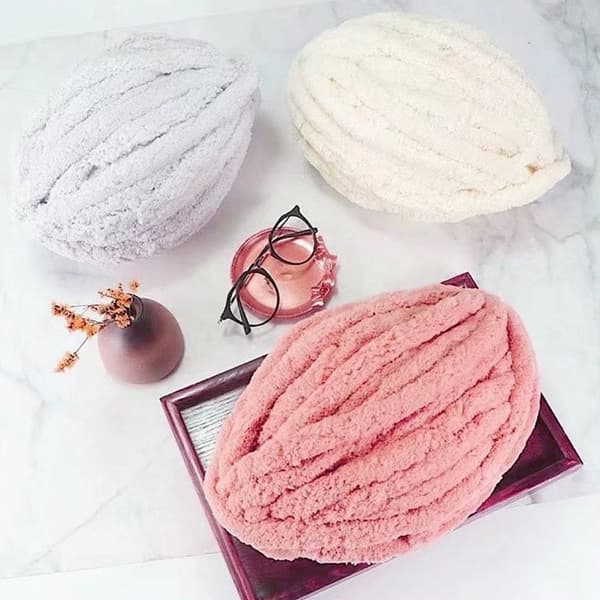 250g/Kule Heklegarn Garn Ball RAINBOW Rainbow