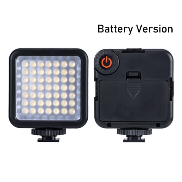 LED Video Lys Kamera Lys BATTERI VERSION BATTERI VERSION Battery Version