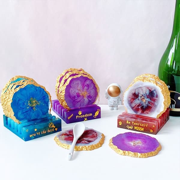 Epoksihartsivalumuotit Coaster Molds MOLD A