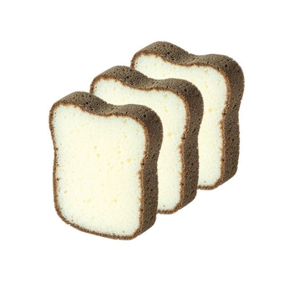Sandwich Type karklud Køkken rengøringshåndklæde 3STK BRØD 3STK 3pcs Bread