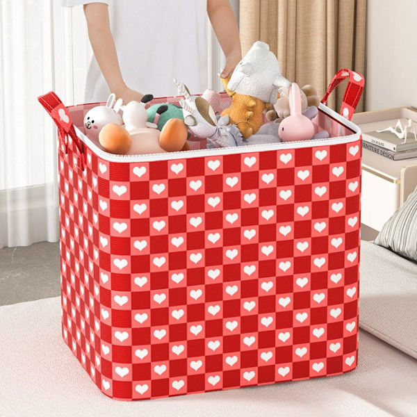 Quilt Förvaringsväska Kläder Förvaringskärl RÖD 100L 100L red 100L-100L
