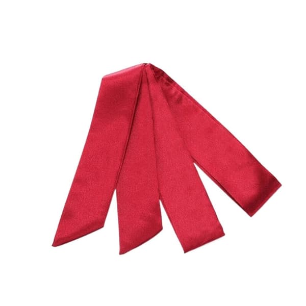 Damebælter Satinskærf RØD Red