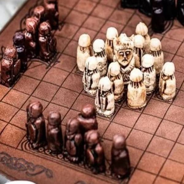 Vikinga set Brädspel Resin Box