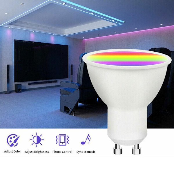 GU10 LED-polttimot kohdevalo 9W 9W