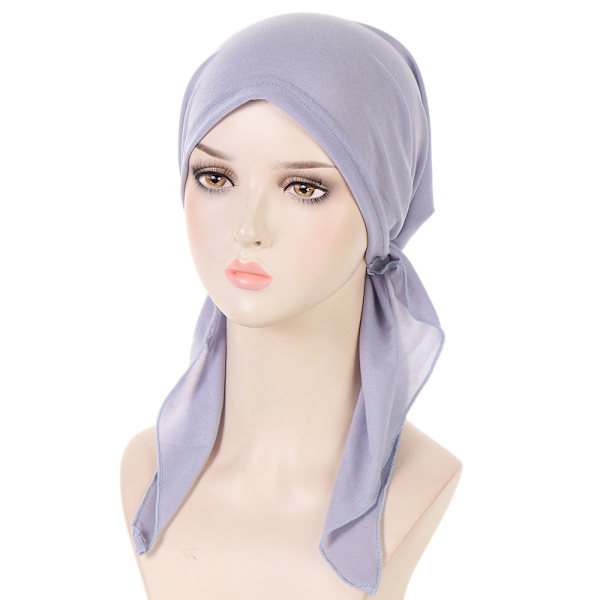Turbaanihattu Chemo Cap CYAN Cyan
