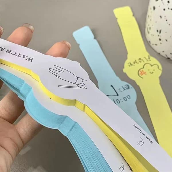 6 pakker Sticky Notes Bærbare Sticky Notes skriveblokke