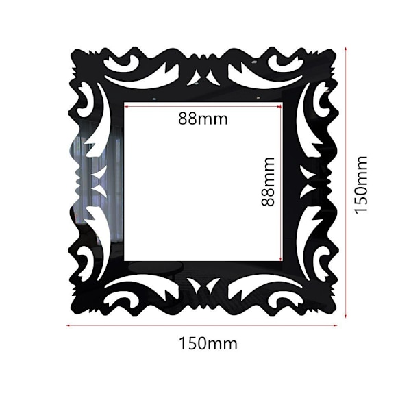 4 stk Switch Sticker Switch Decals SORT Black