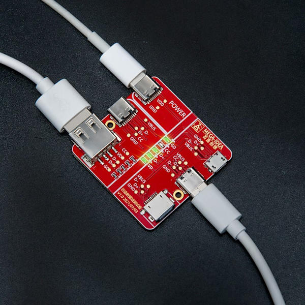 USB-kabeltester Data Wire Test Ladetestkort