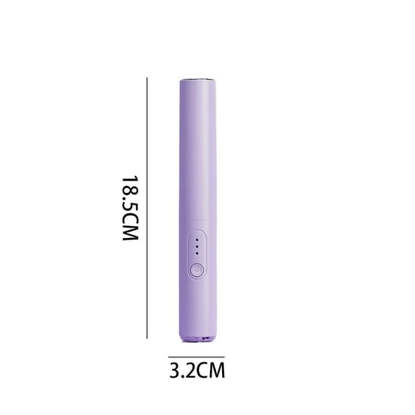 Rette krøllebørste Hår Hot Comb ROSA pink