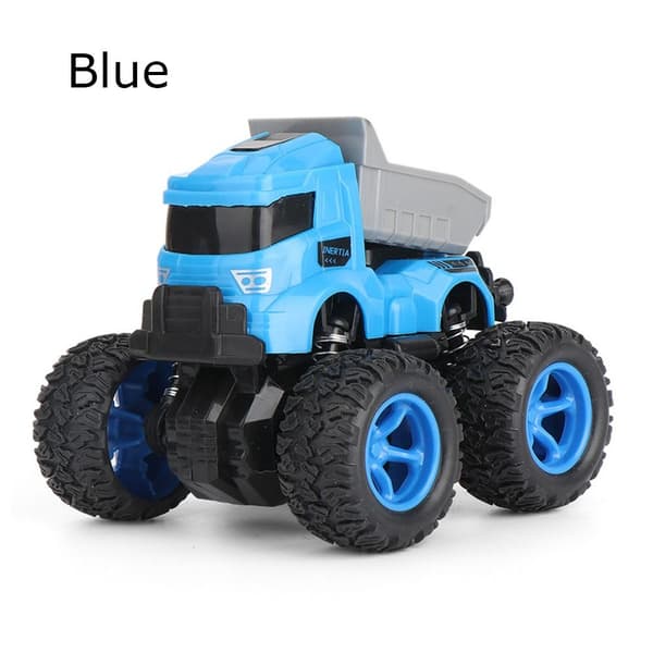 Inertial Car Legetøjsbil Model BLÅ TRANSPORTER BLÅ TRANSPORTER Blue Transporter