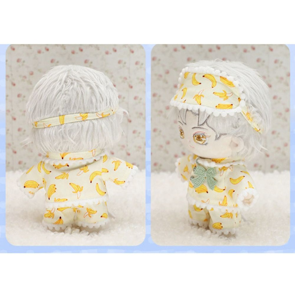 Dukke Underull Sleep Wear Coat GUL Yellow
