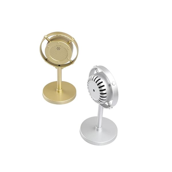 Mikrofonimalli Props Broadcast Photography SILVER Silver