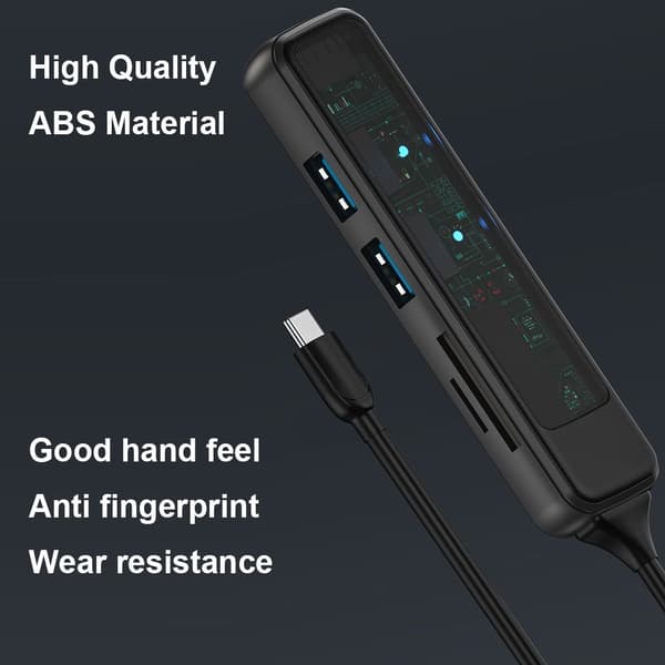 USB Hub Typ-C USB 5-I-1 USB 5-I-1 USB 5-in-1