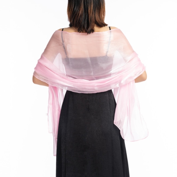 Aftenkjoler Sjal Lady Cape Wraps MEAT PINK MEAT PINK Meat Pink
